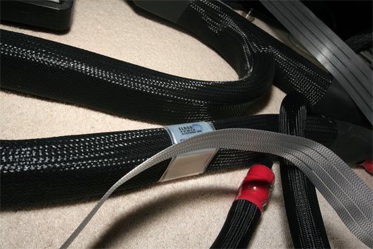 The power cords powering the ML2.1