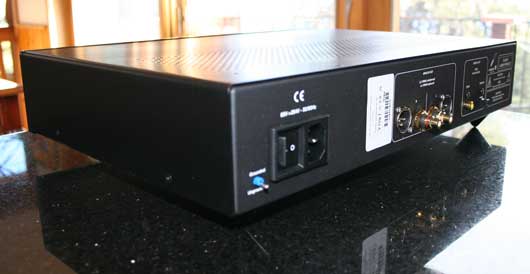 rear of player