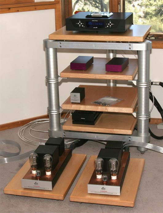 Showroom 3 equipment rack