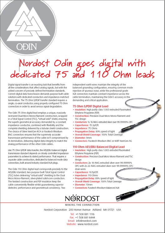 Nordost ODIN digital cable