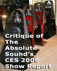 Critique of the Absolute Sound's CES 2006 Show Report