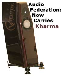 Audio Federation now carries Kharma products