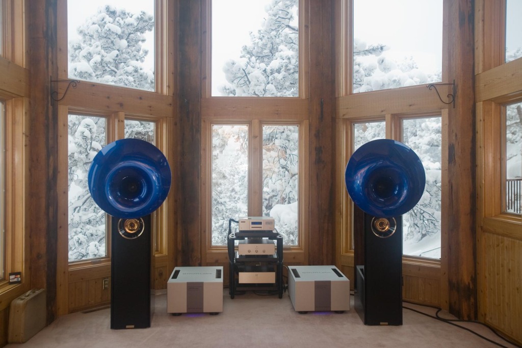 EMM Labs MTRX amplifiers and Acapella Atlas speakers