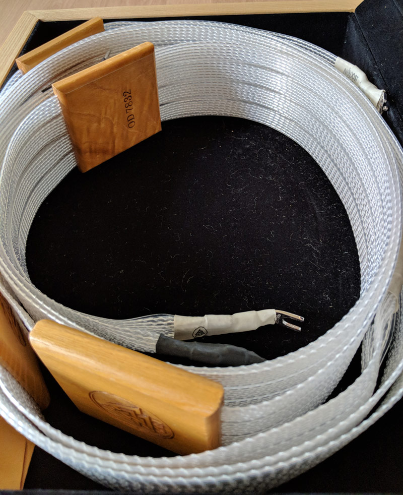 SOLD: Nordost Odin (2.5m spade bi-wire) speaker cable - Audio