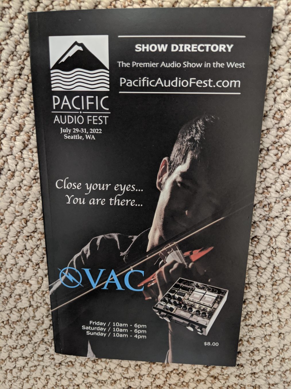 Other Pacific Audio Fest 2022 show reports Audio Federation