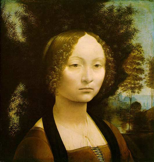 Ginevra de' Benci  - National Gallery of Art, Washington, DC 